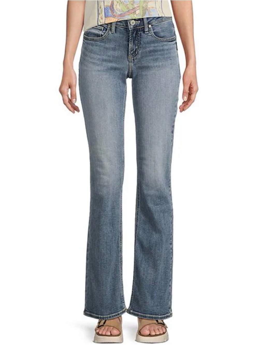 Silver Suki Mid Rise Bootcut Jeans -Brand New With Tags